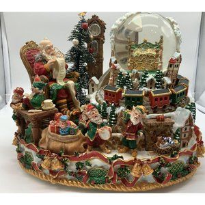 Grandeur Noel 2002 Musical Antimated Water Globe
